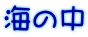 海の中