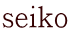 seiko